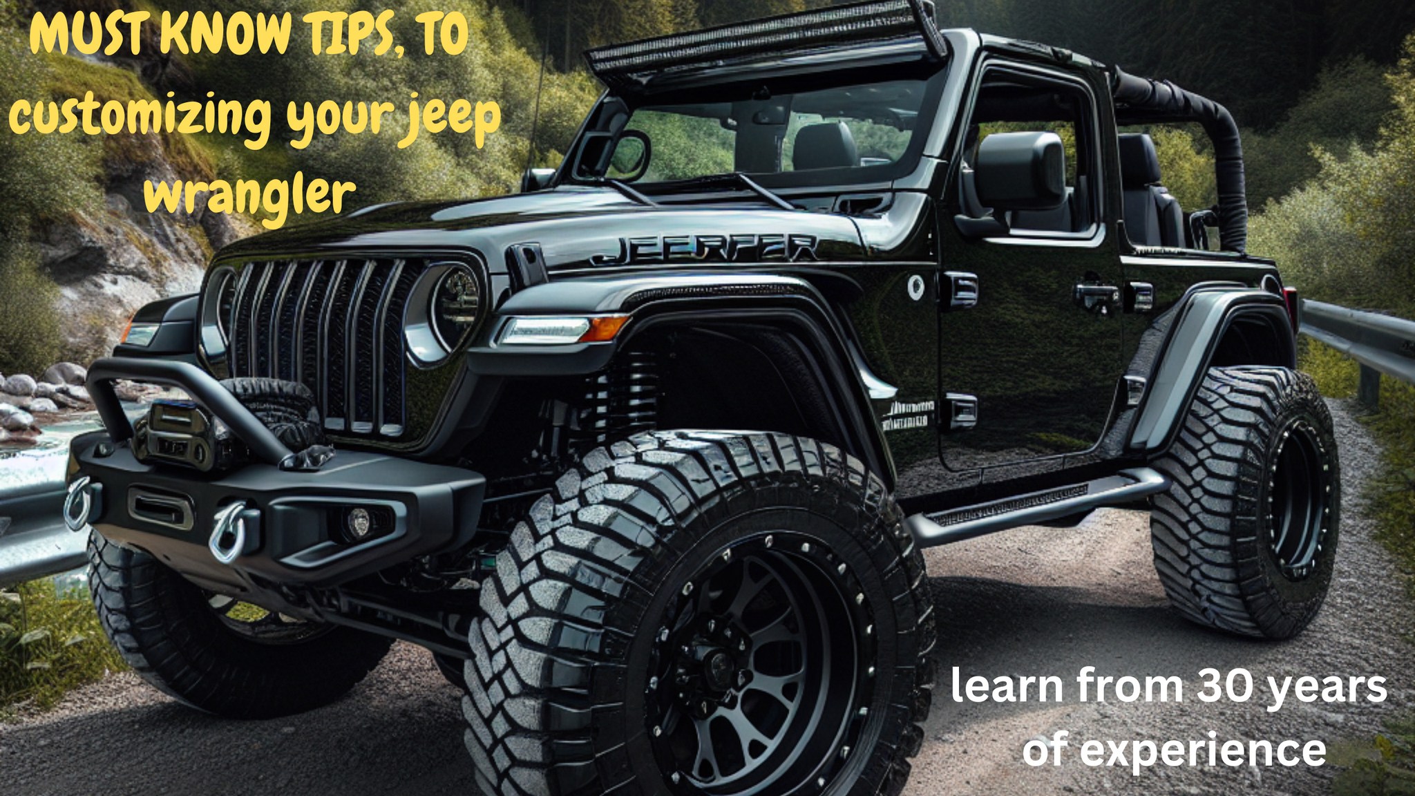 Read more about the article customizing Jeep Wranglers, must know tips